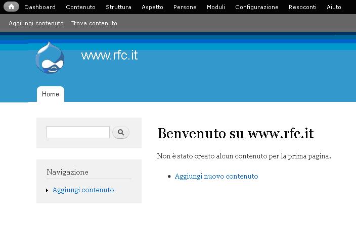 D7. Il nuovo sito.